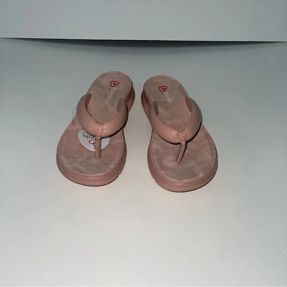 Blondo Abigail Flip Flop Sandal In Blush Color - New In Box - Size 8.5 - Picture 6 of 13